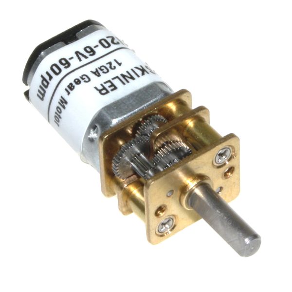 KGA12 6V 60Rpm 12mm Redüktörlü Dc Motor
