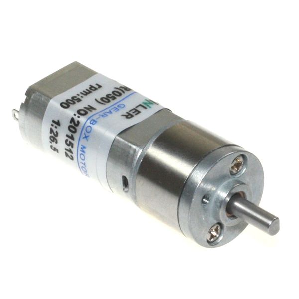 KGA16 12V 500Rpm 16mm Redüktörlü Dc Motor
