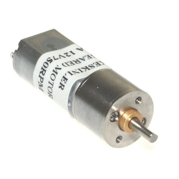 KGA16 12V 750Rpm 16mm Redüktörlü Dc Motor