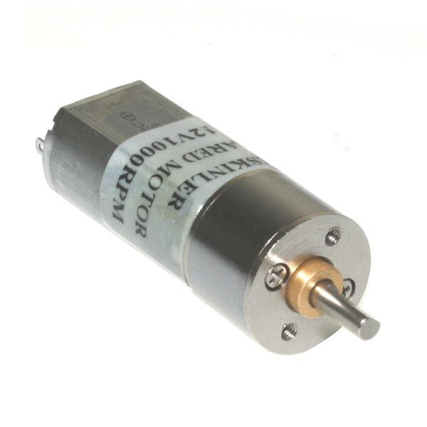 KGA16 12V 1000Rpm 16mm Redüktörlü Dc Motor