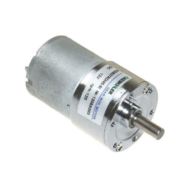 KGB37 12V 120Rpm 37mm Redüktörlü Eksantrik Dc Motor