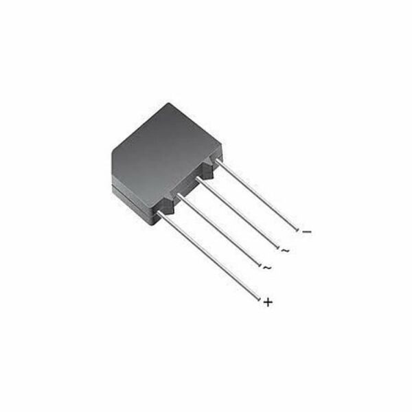 KBU2M - 2A 1000V Tarak Tip Köprü Diyot