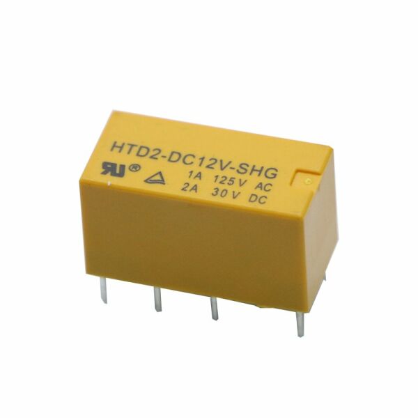 12V Telekom Röle Huike (12V 2A) - HTD2-DC12V-SHG