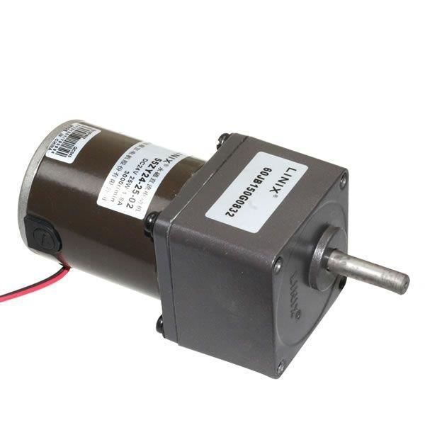 60mm 24V 15RPM DC Motor 55ZY24-25-02
