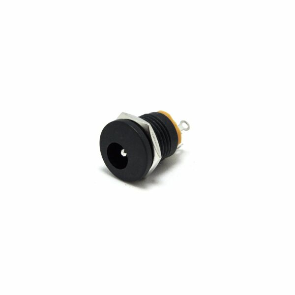 DC Jack Şase 2.5MM Yuvarlak Somunlu