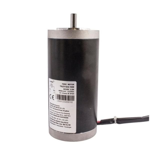 76ZY24-100 24V 4000RPM PMDC Motor