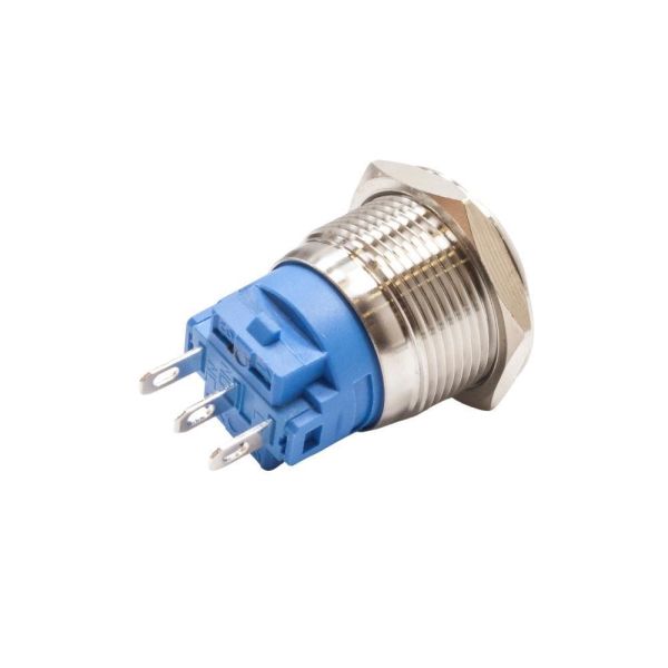22B-P1Z 22mm Düz Anahtarlı Metal Buton