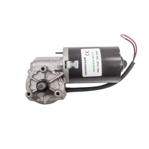 KRL-1530 24V DC 55 RPM Sol Cam Silecek Motoru