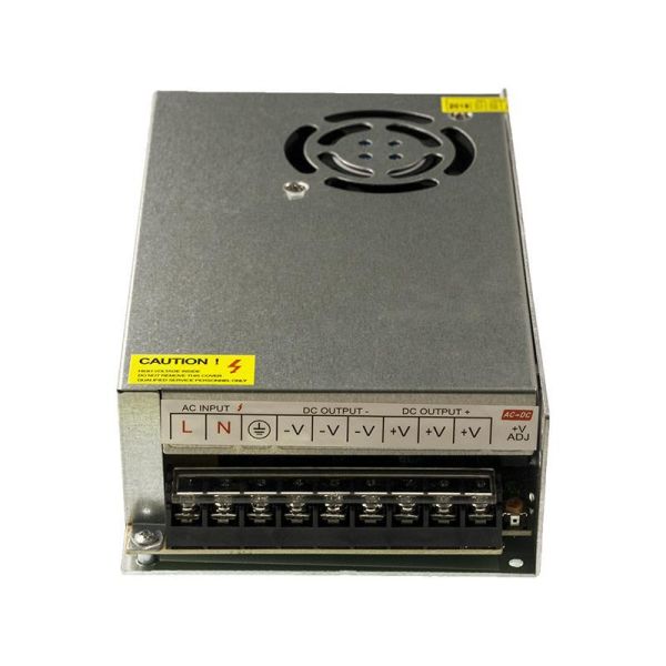 Hightek 12V 30A Metal Kasa Adaptör - LED Driver