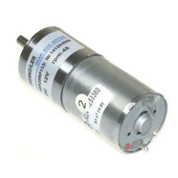 KGA25 12V 50Rpm 25mm Redüktörlü Dc Motor