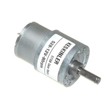 KGA37 12V 90Rpm 37mm Redüktörlü Dc Motor