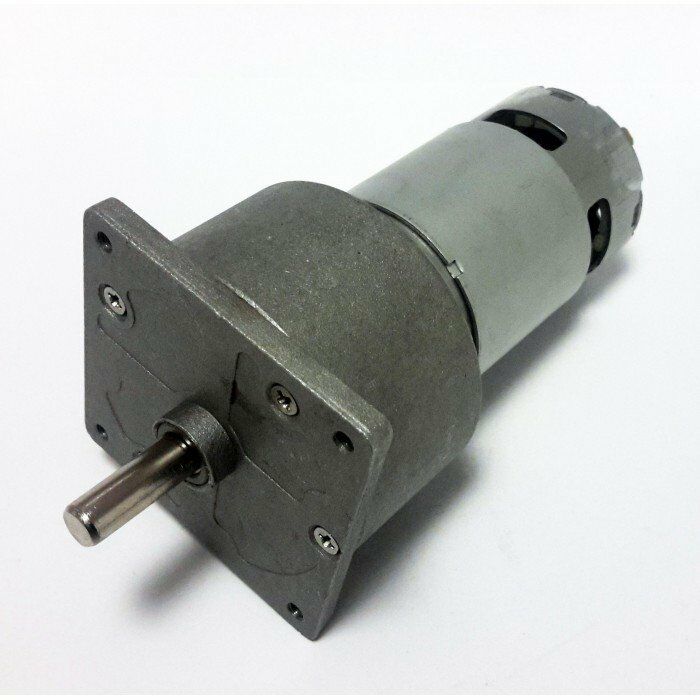 KGA60 12V 30Rpm 60mm Redüktörlü Flanşlı Dc Motor