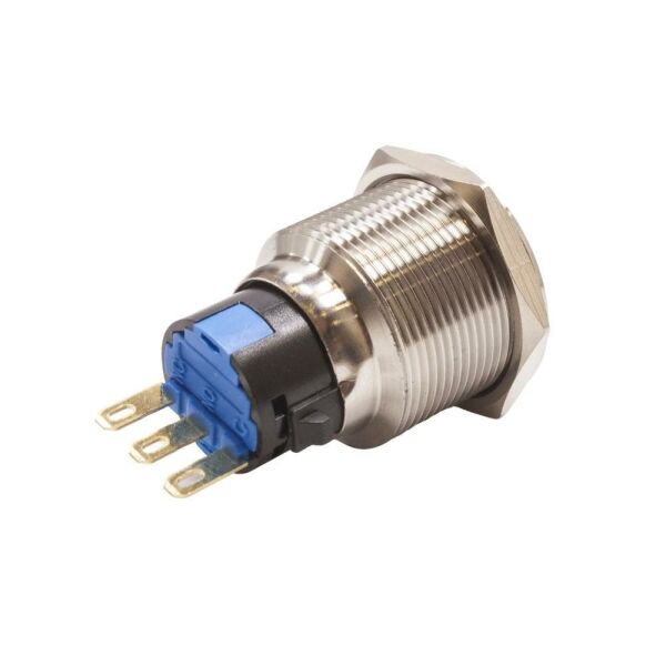 22Y-P1 22mm Anahtarlı Kalıcı Mandal Buton 0-1
