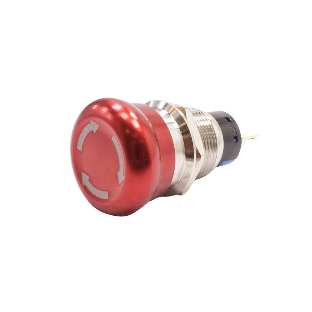 19M-Q1 19mm Metal Acil Stop Butonu