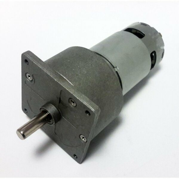 KGA60 24V 60Rpm 60mm Redüktörlü Flanşlı Dc Motor