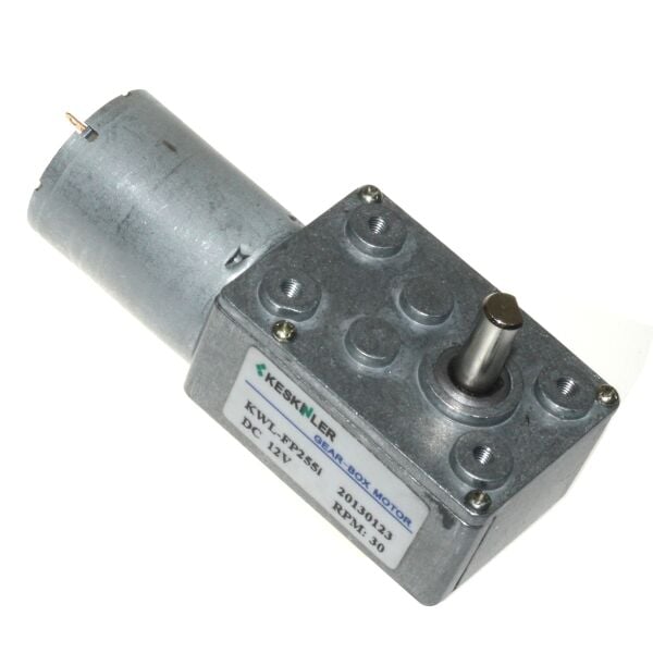 KWL-FP 12V 55Rpm Redüktörlü L DC Motor