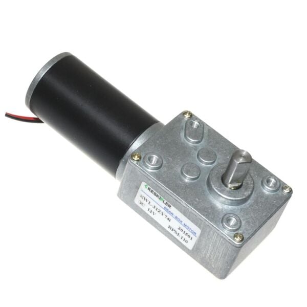 KWL-31 12V 110Rpm Redüktörlü L DC Motor