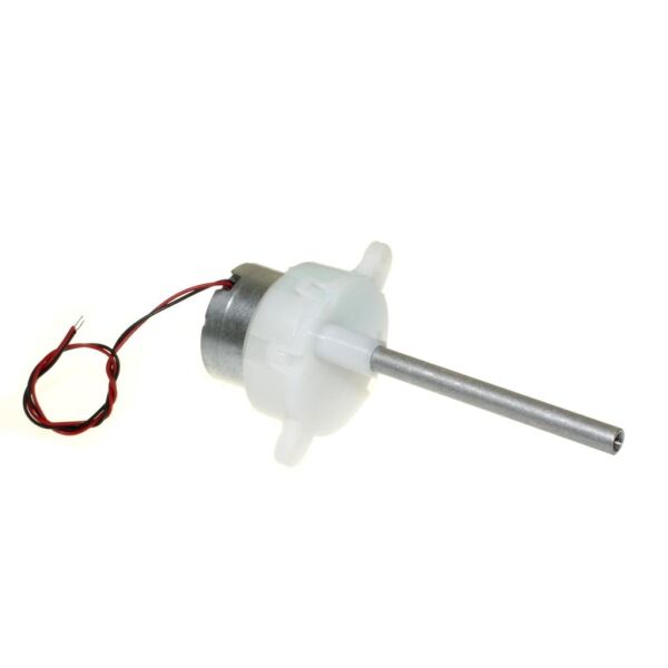 6V 10RPM Uzun milli Plastik Dişli Redüktörlü Motor