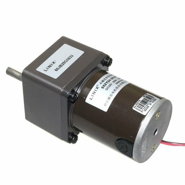 60mm 24V 200RPM DC Motor 55ZY24-25-02