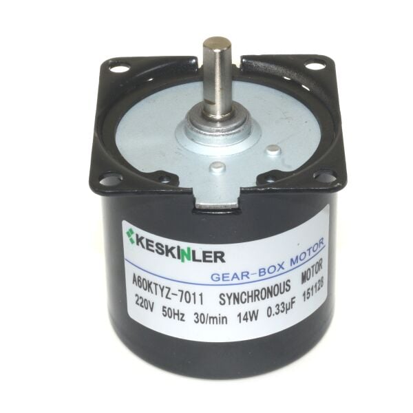 KTYZ-60 30RPM 14W AC Senkron Motor