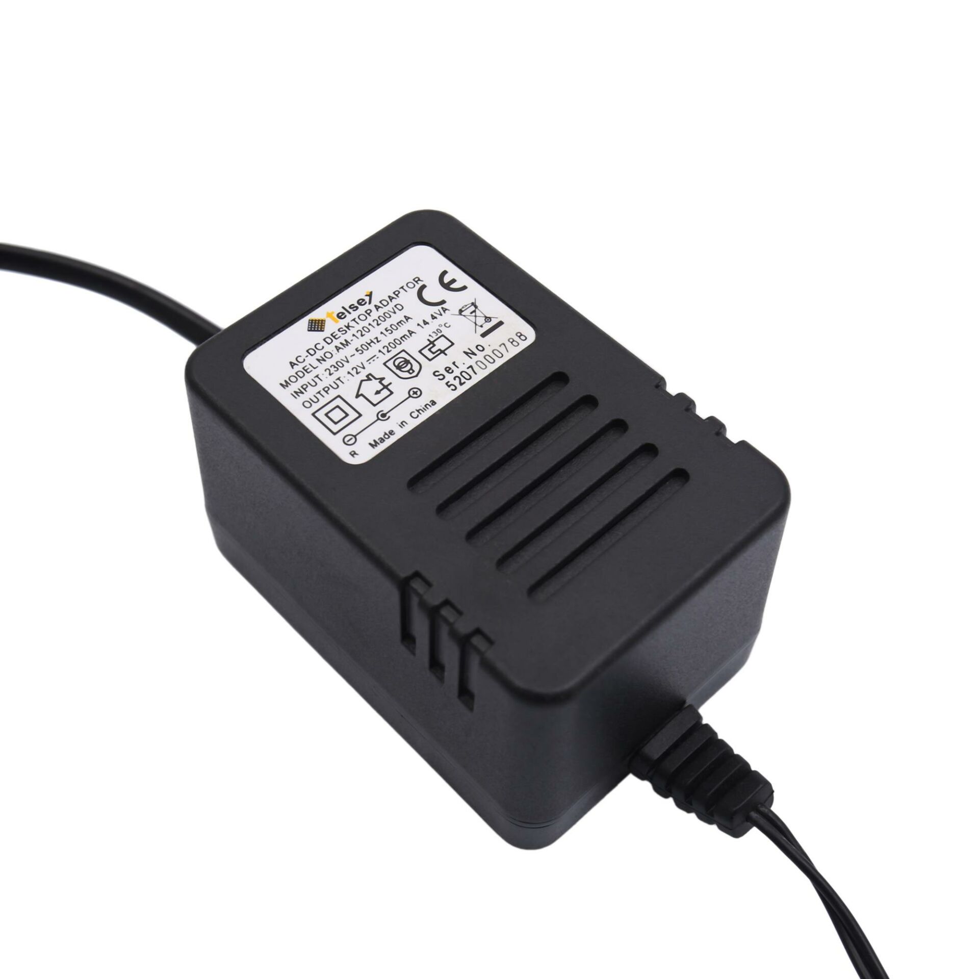 12V 1200mA Trafolu Adaptör AM-1201200VD