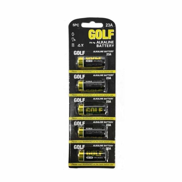GOLF 23A 12V Alkalin Pil 5'li Paket