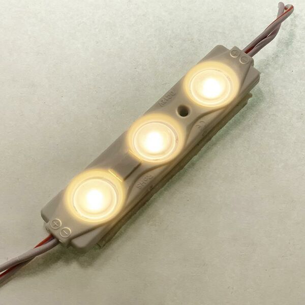 3'lü Mercekli Modül Led - Gün Işığı 12V 1.2W