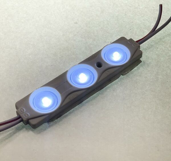 3'lü Mercekli Modül Led - Beyaz 12V 1.2W