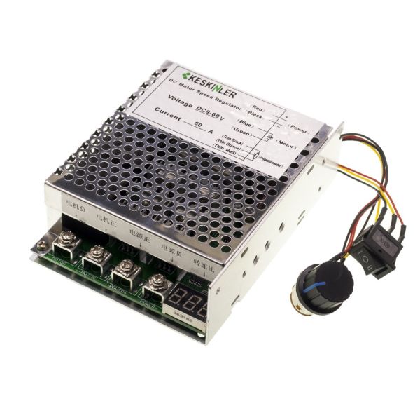 DC 60A 9-60V Hız ve Yön Kontrollü Motor Sürücü
