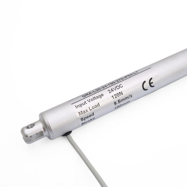 KRA-L20 24V 150mm 120N IP54 Tubular Lineer Motor