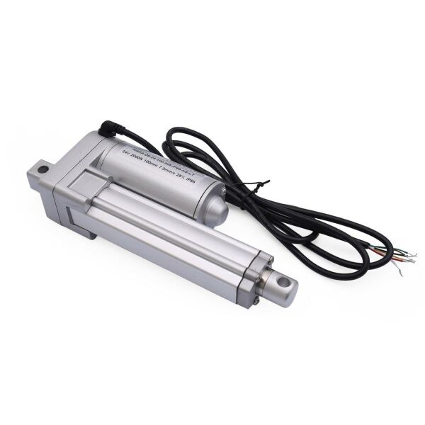KGRA 24V 100MM 2000N IP65 Hall Sensörlü Lineer Motor