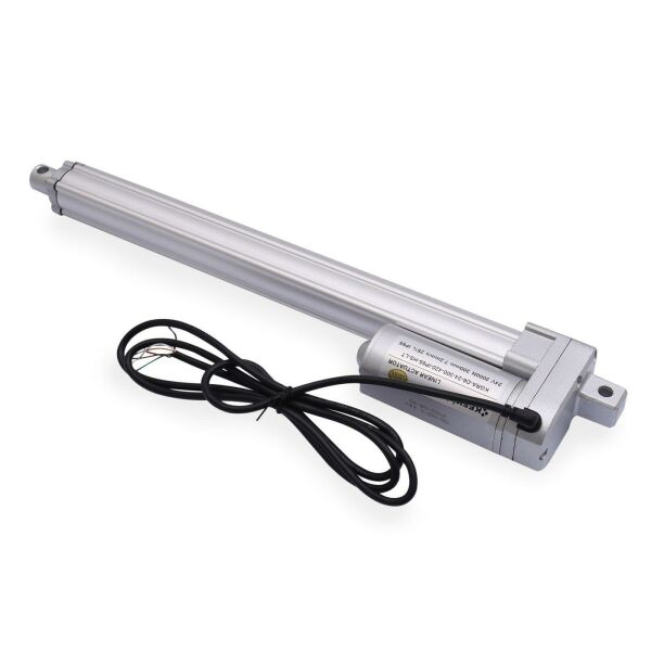 KGRA 24V 300MM 2000N IP65 Hall Sensörlü Lineer Motor